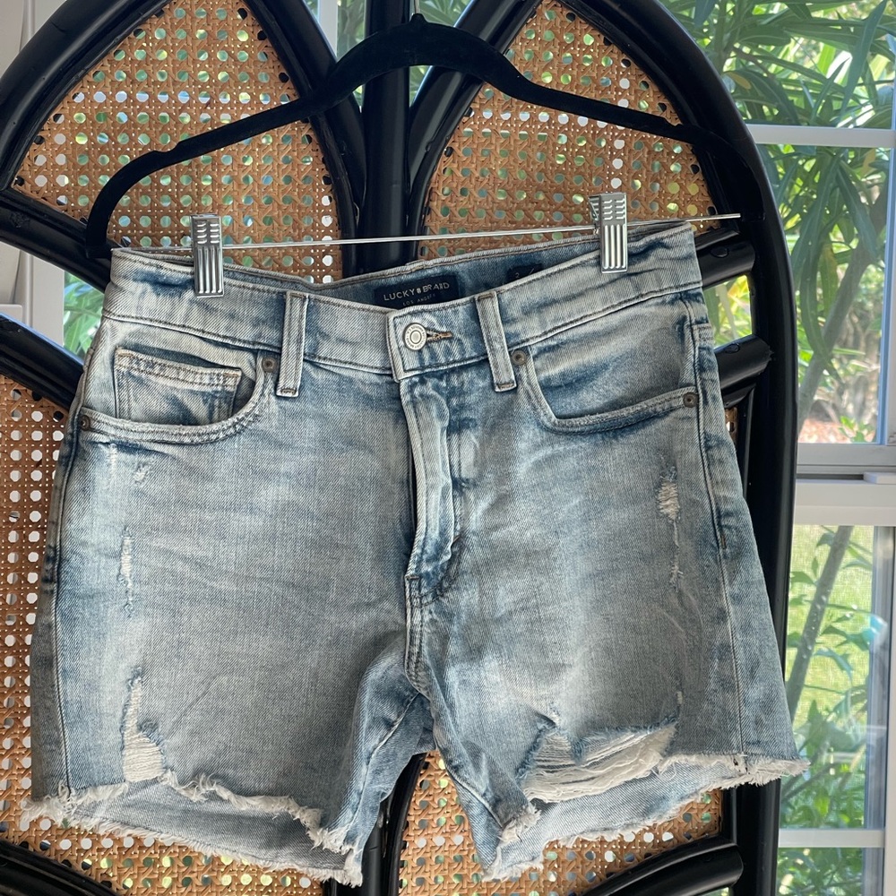 Lucky Brand 90's midi short - Cutoff Denim Shorts 2/26